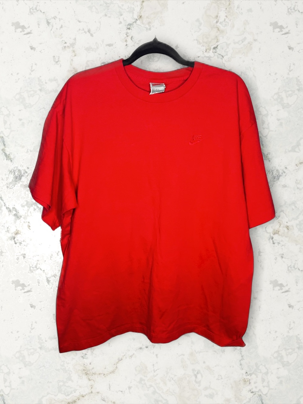 VTG 80’s-90’s Nike Swoosh Embroidered 100% Cotton Tee